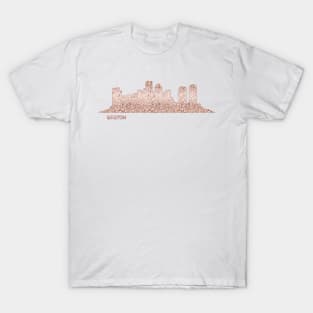 Boston rose gold T-Shirt